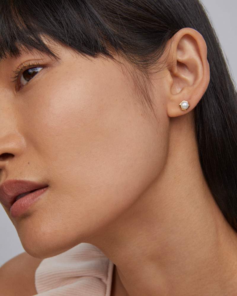 Davie Wide Huggie Earrings In 18k Gold Vermeil Kendra Scott davie-wide-huggie-earrings-in-18k-gold-vermeil-kendra-scott